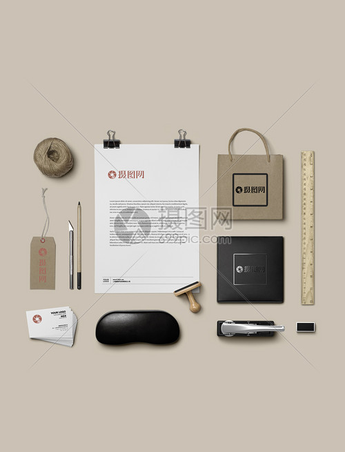 企業VI系統樣機貼圖模板 高效展現品牌形象的專業利器